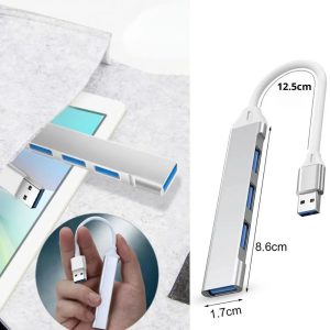 Adaptador Convertidor Multipuerto 4 en 1