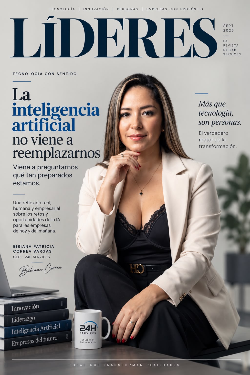 Bibiana Patricia Correa Vargas habla sobre inteligencia artificial en las empresas